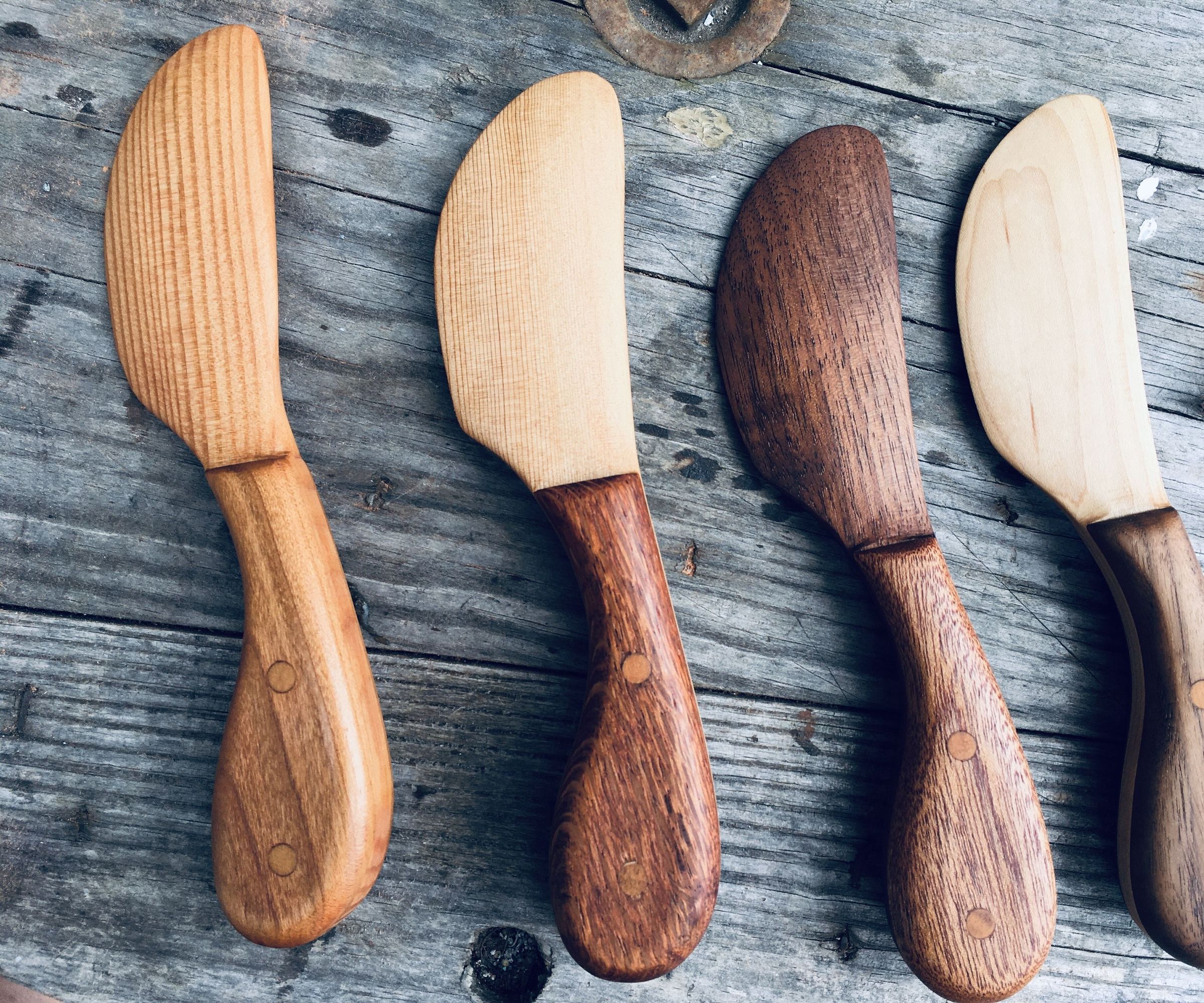 Wooden Cream Cheese Knife 
