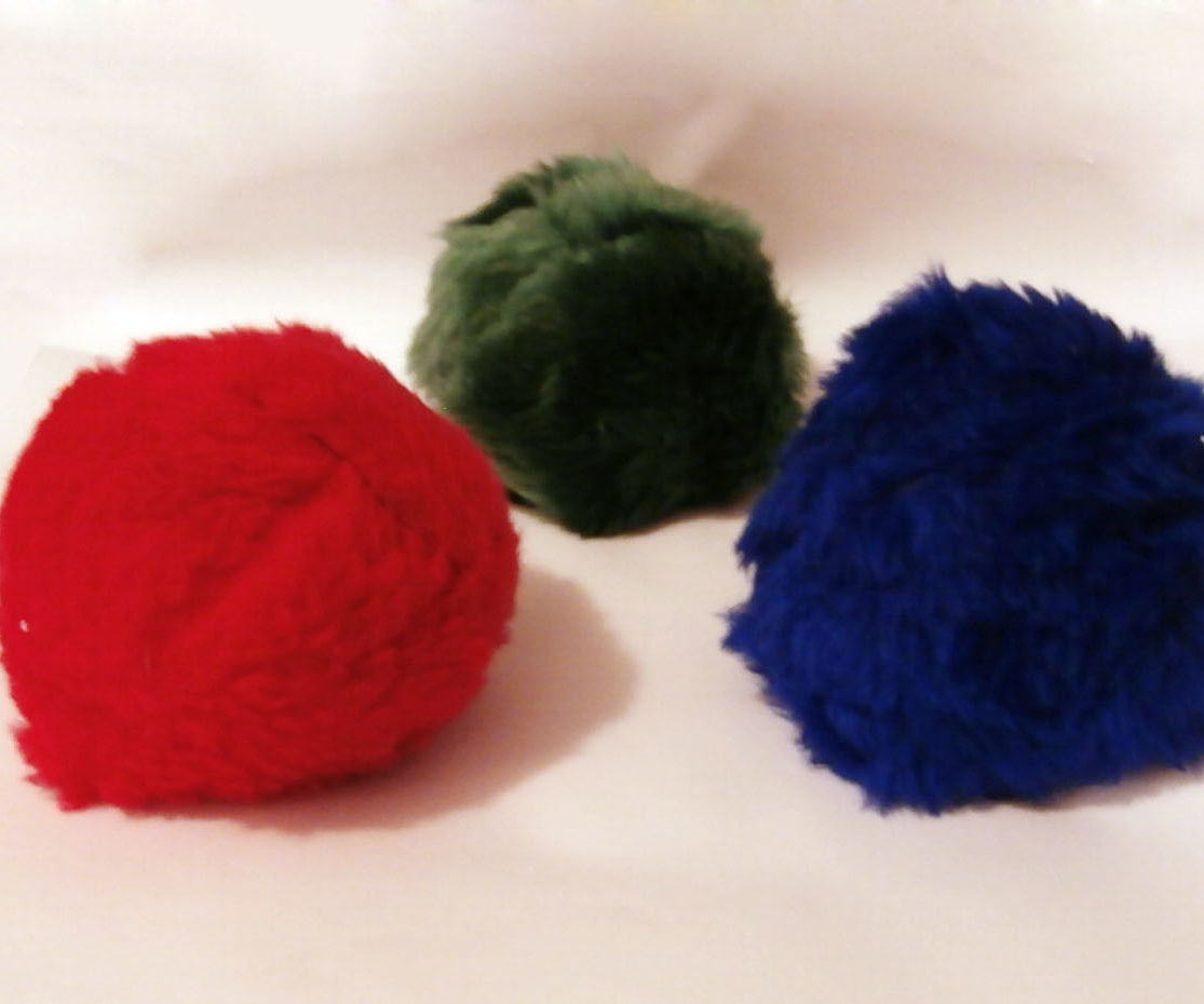 Fluffy Juggling Balls