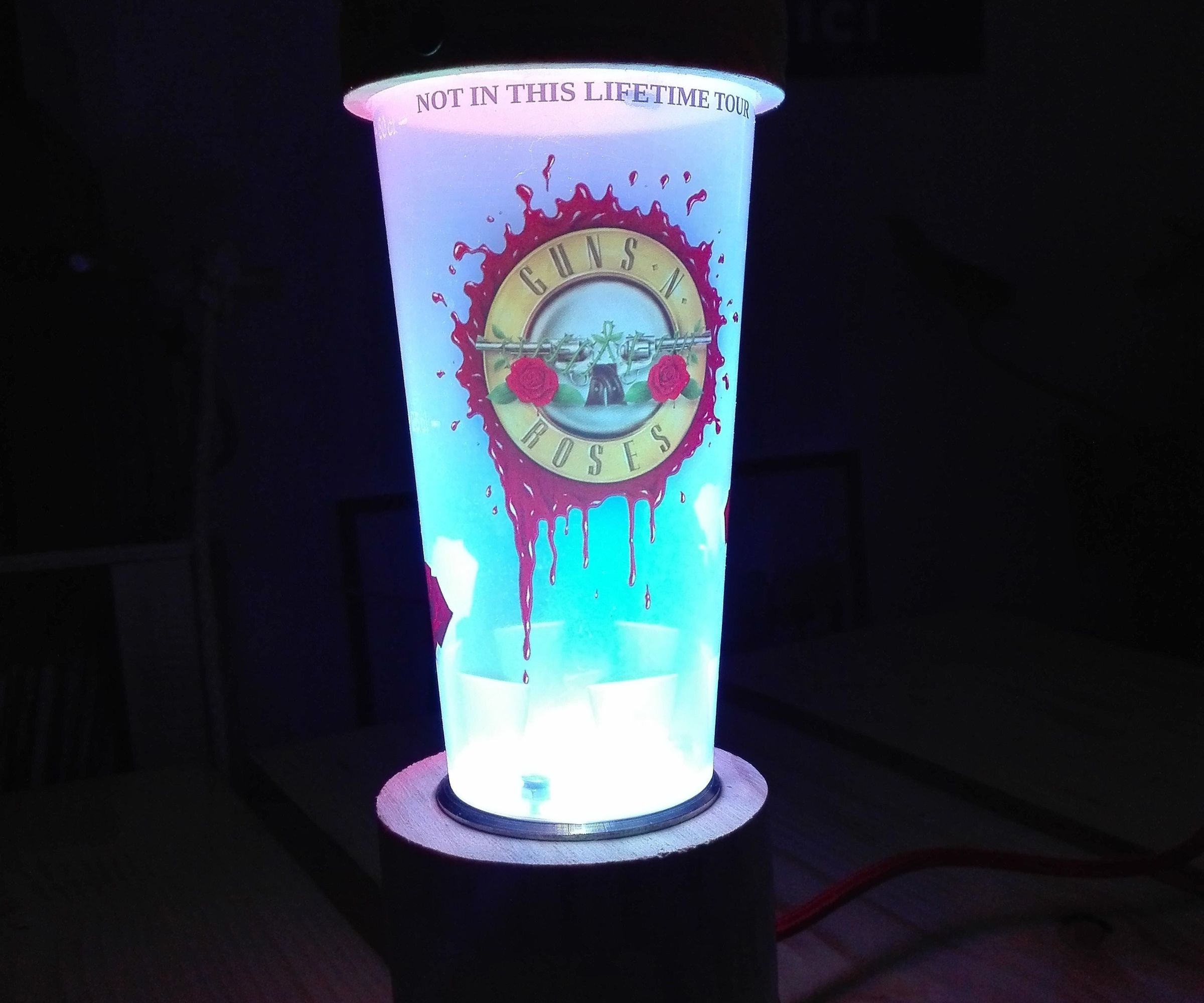 Guns N' Roses Lamp
