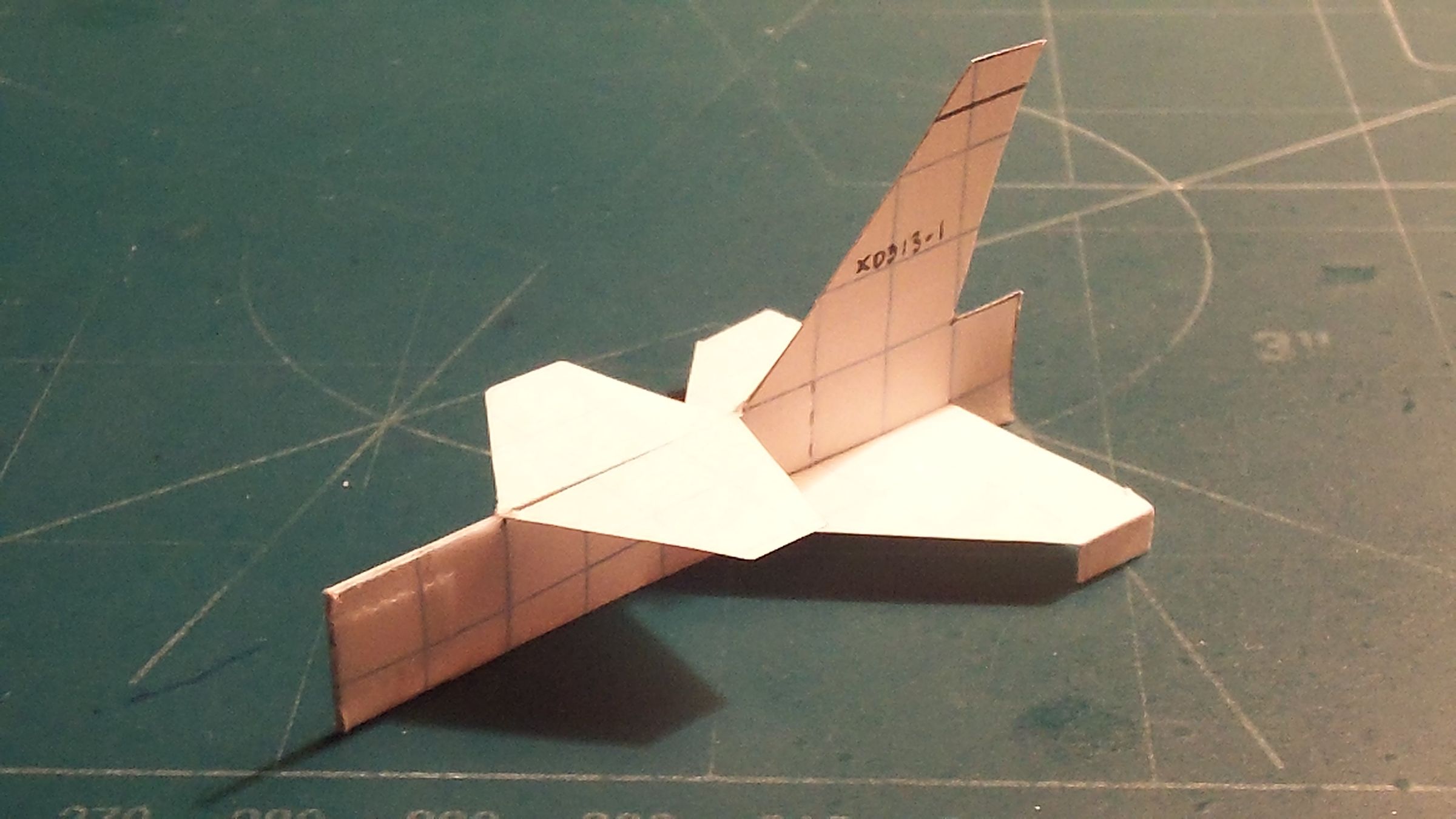 How to Make the Meteor Paper Airplane
