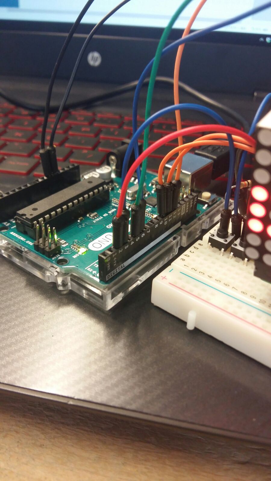 Step 2: Hooking Up the LED Matrix
