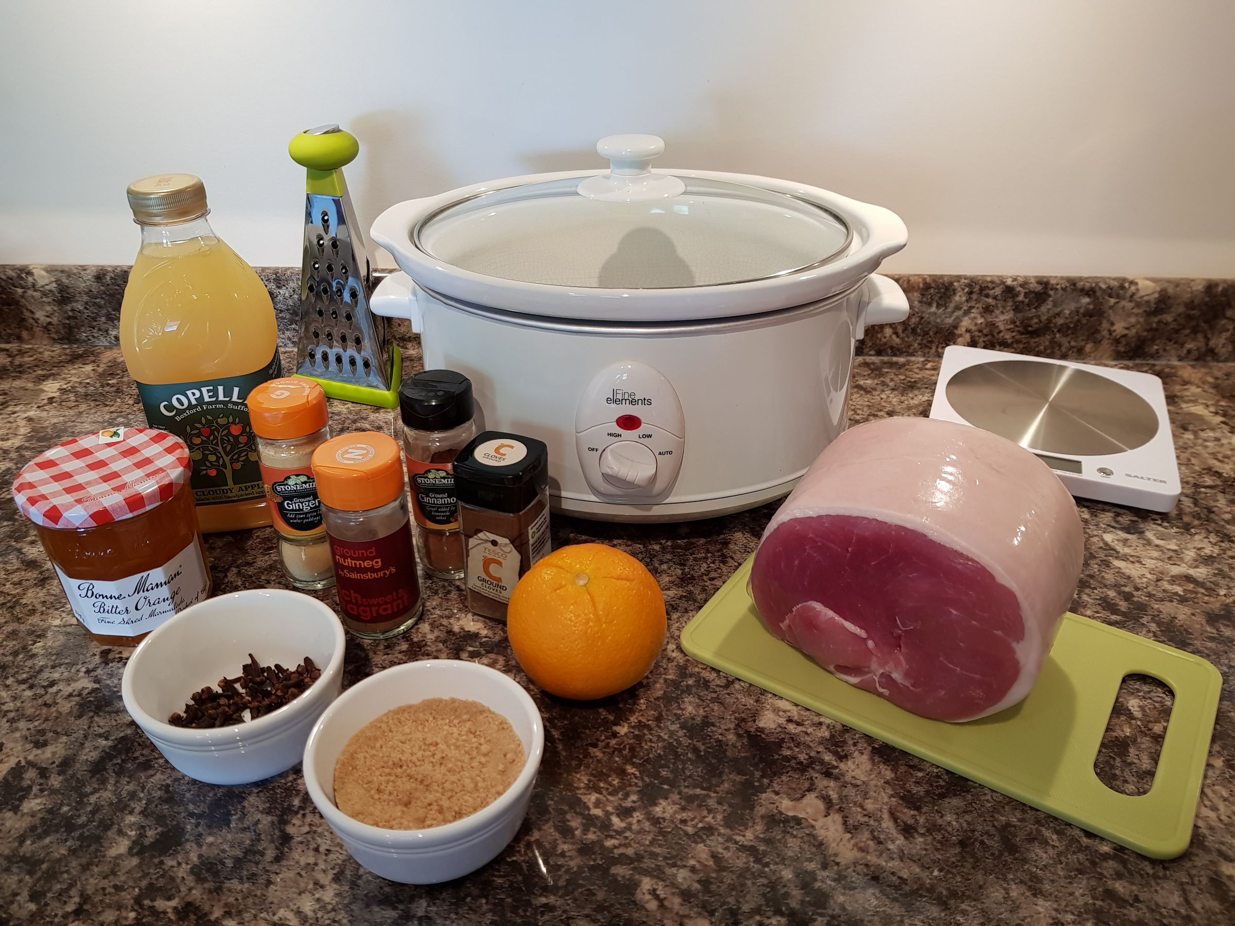 Slow Cooked Gammon Joint With Marmalade Glaze 6 Steps (with Pictures