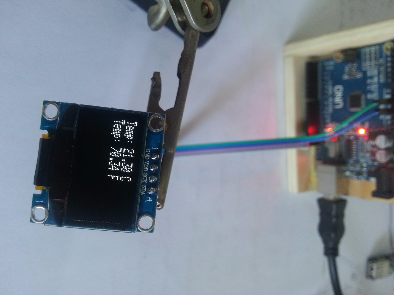 EASY Arduino OLED Sensor Data Display : 4 Steps - Instructables