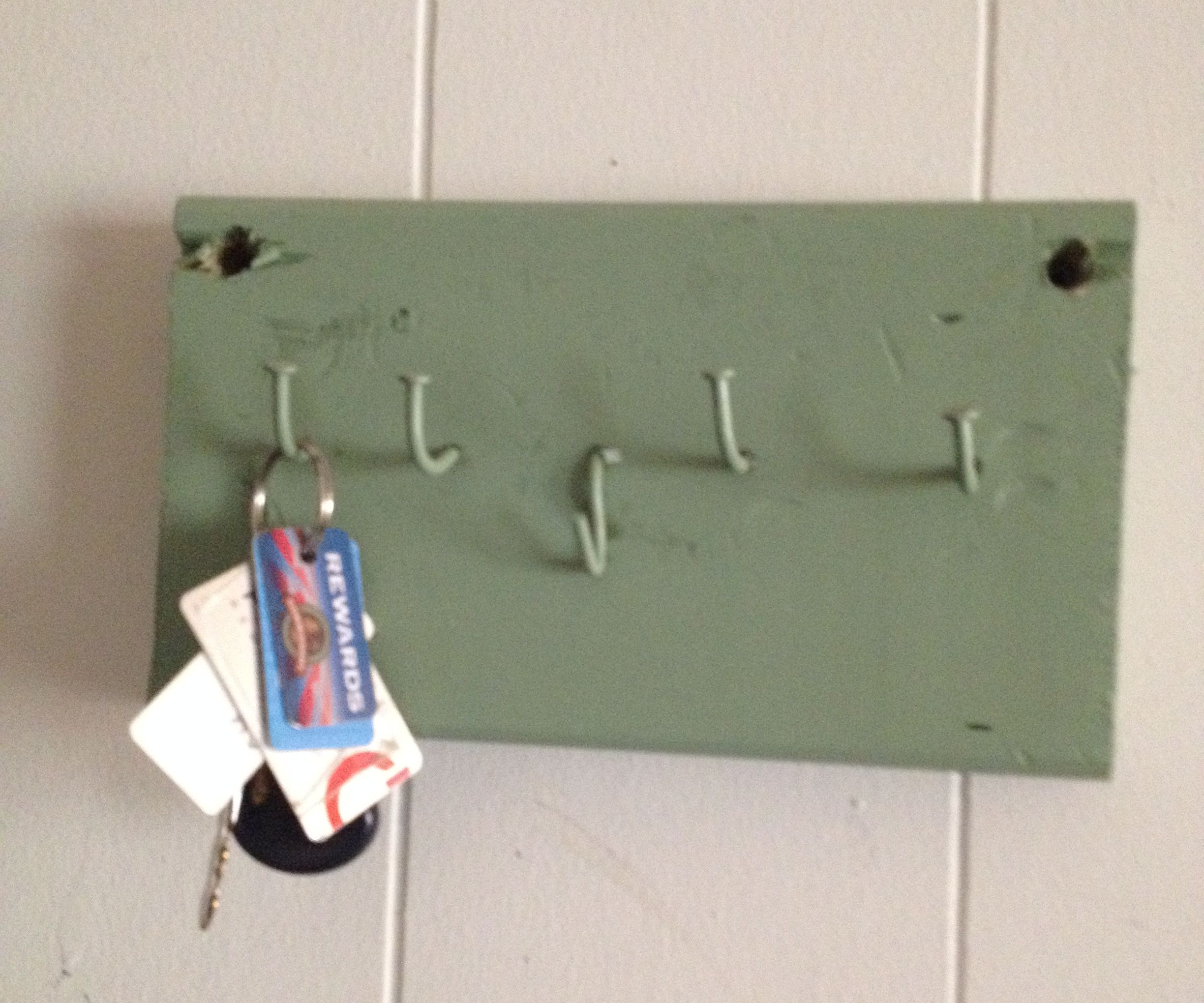 Reclaimed Wood Key Hanger