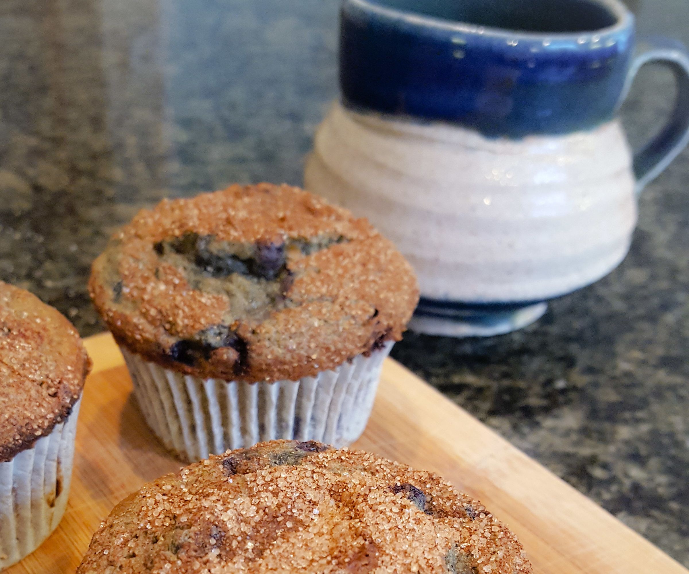 Gluten Free Wild Blueberry Muffins