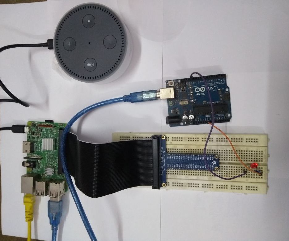 Light Control Using Arduino and Amazon Alexa