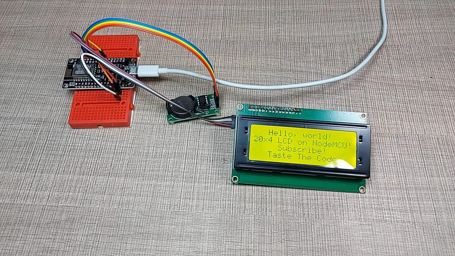 Arduino Code for the Liquid Crystal Displays