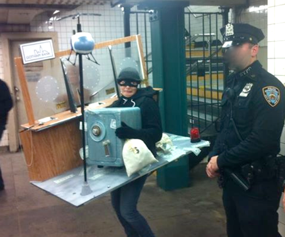 Failed Bank Heist Halloween Costume