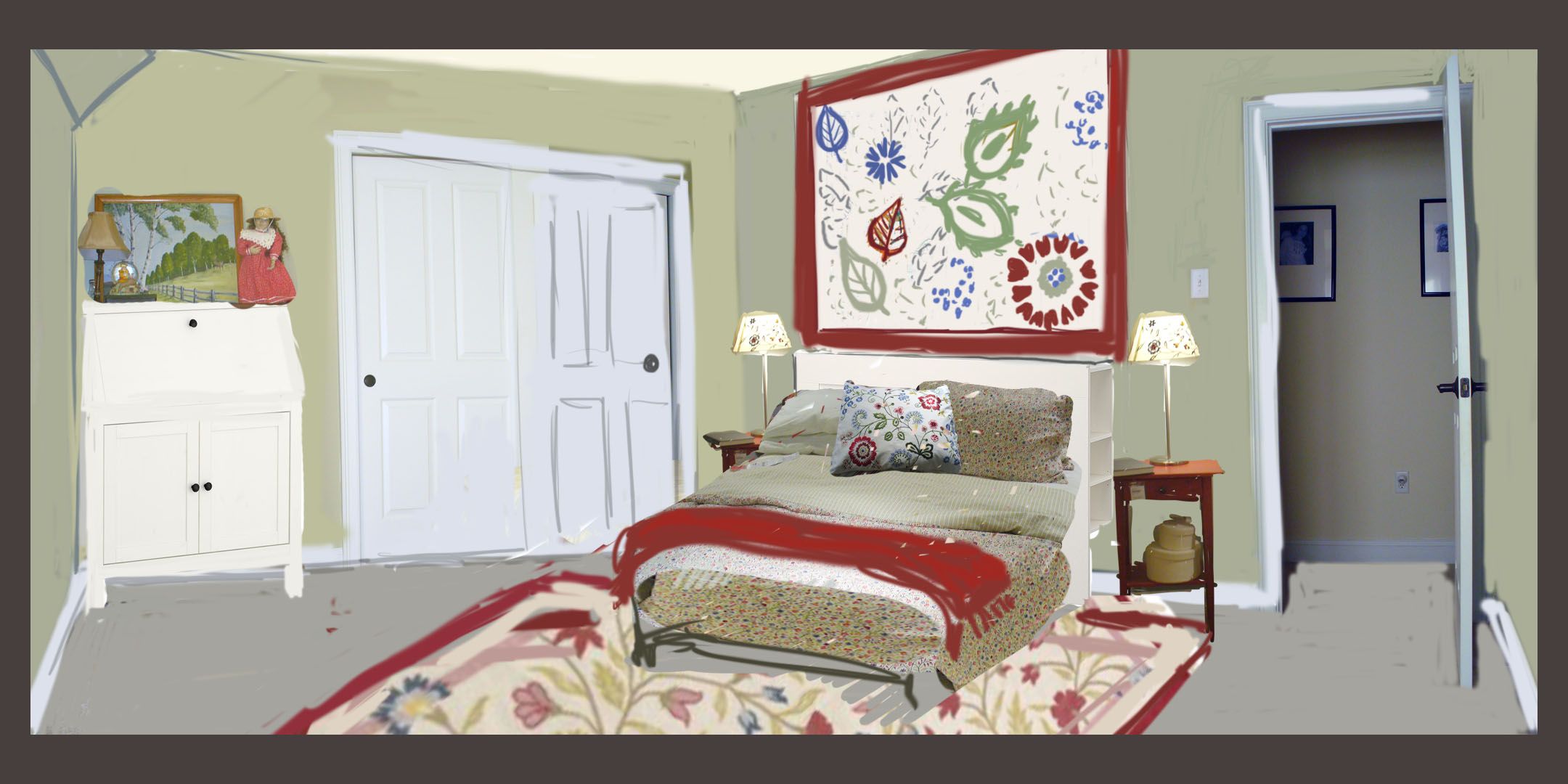 Lighthearted Bedroom-Share Your Space Challenge With Ikea