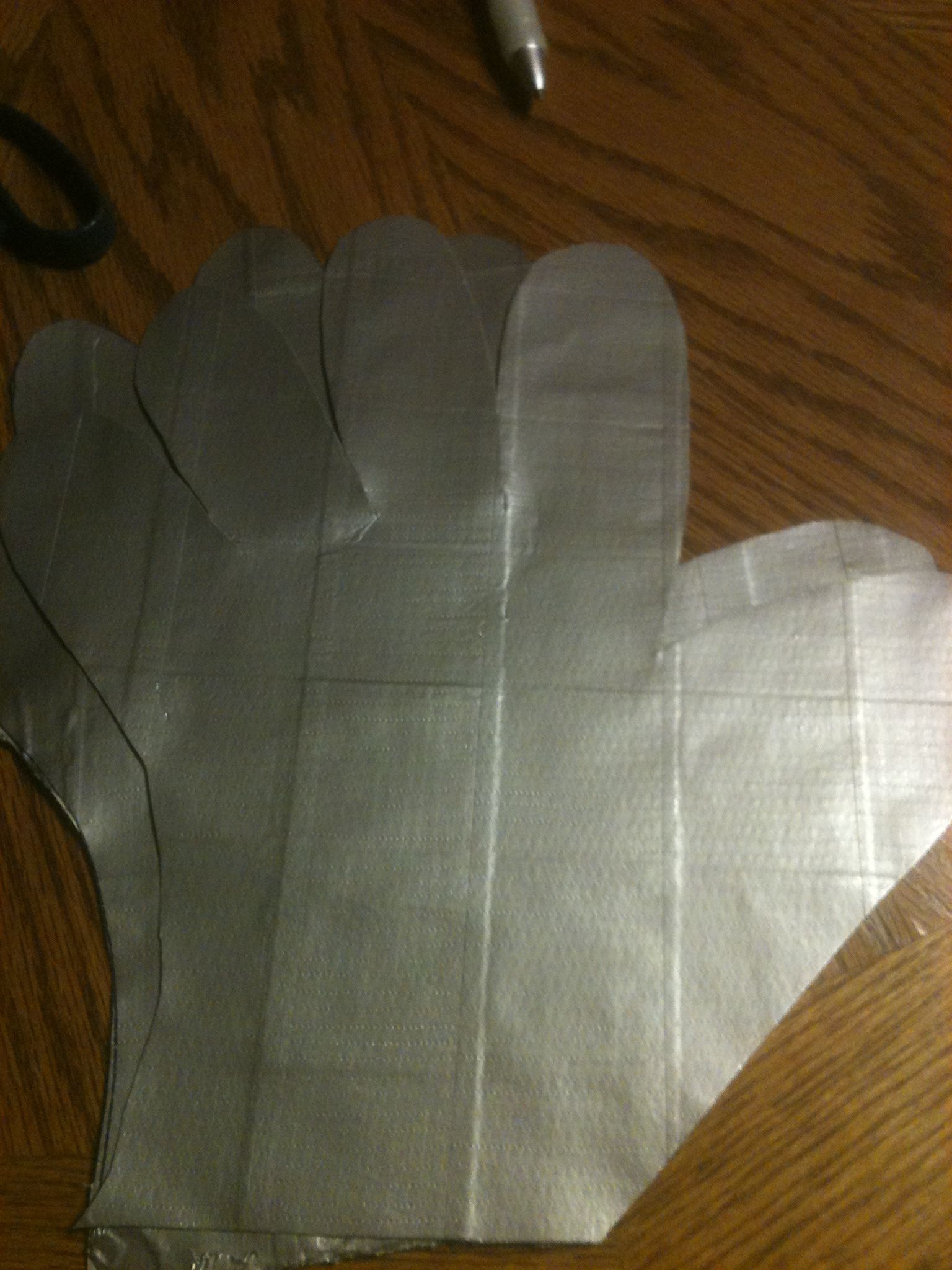 Duct Tape Baseball Glove 6 Steps Instructables