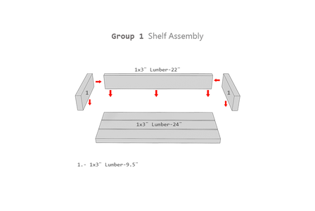 Making the Wooden Shelves