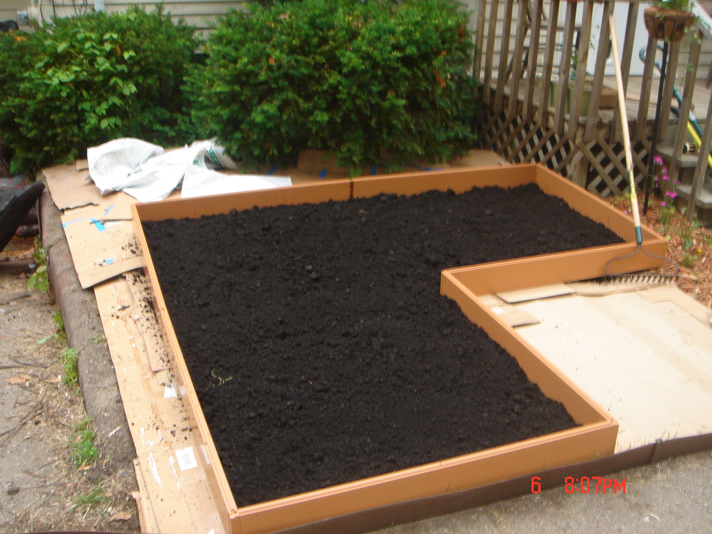 Simple Sheet Mulch Herb Garden 5 Steps Instructables