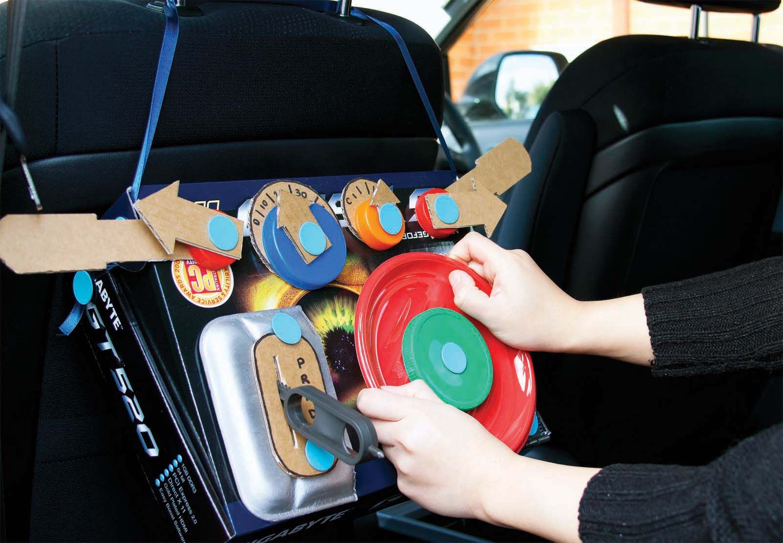 Makedo Back-seat Dashboard