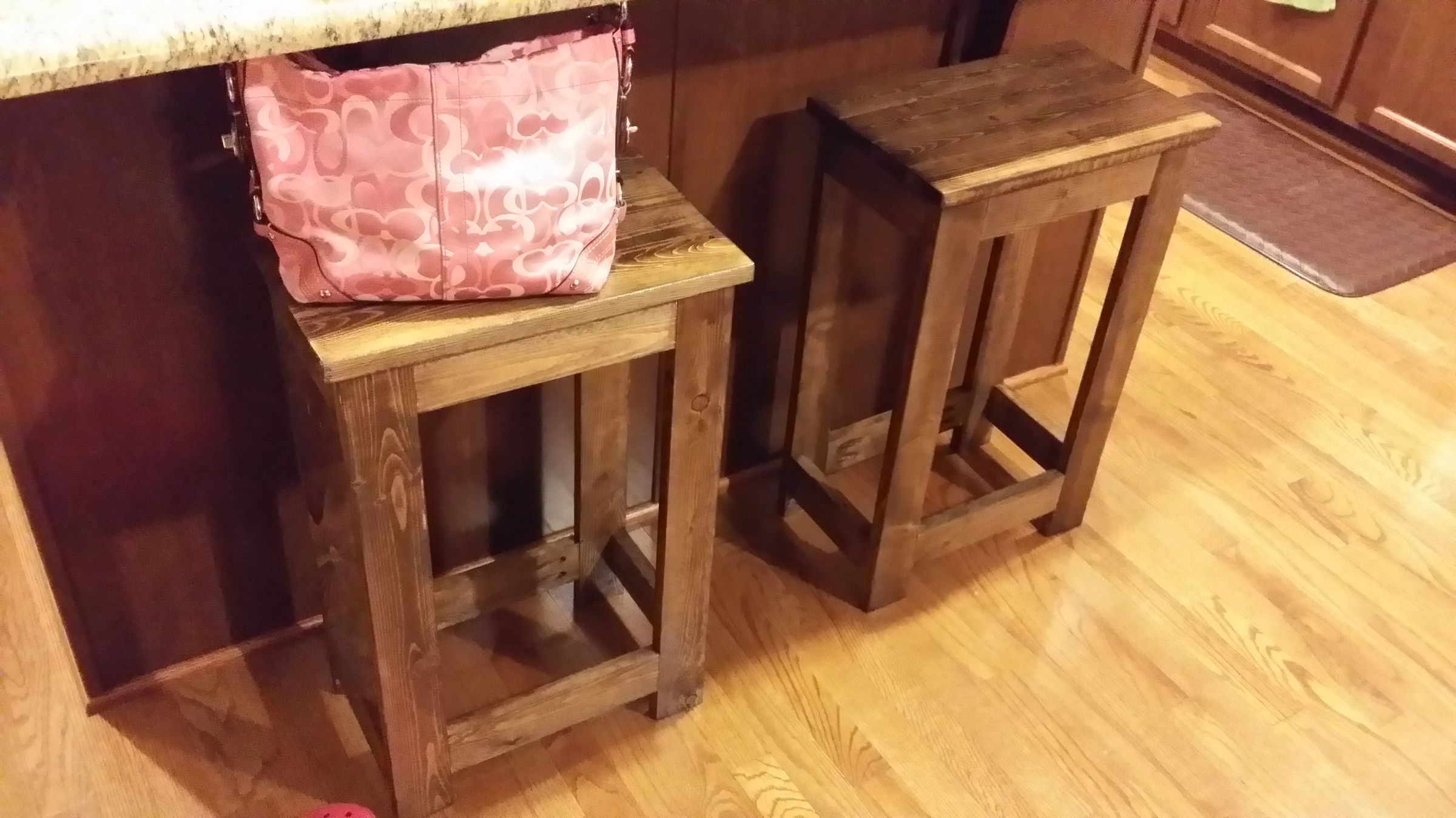 Stools and Hallway Table 6 Steps Instructables