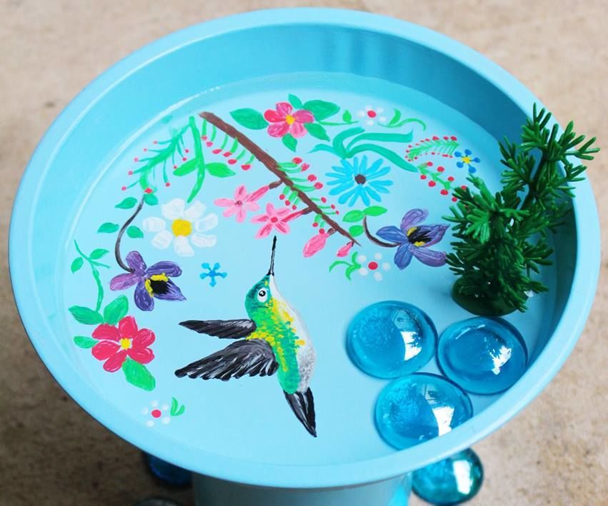 DIY Bird Bath