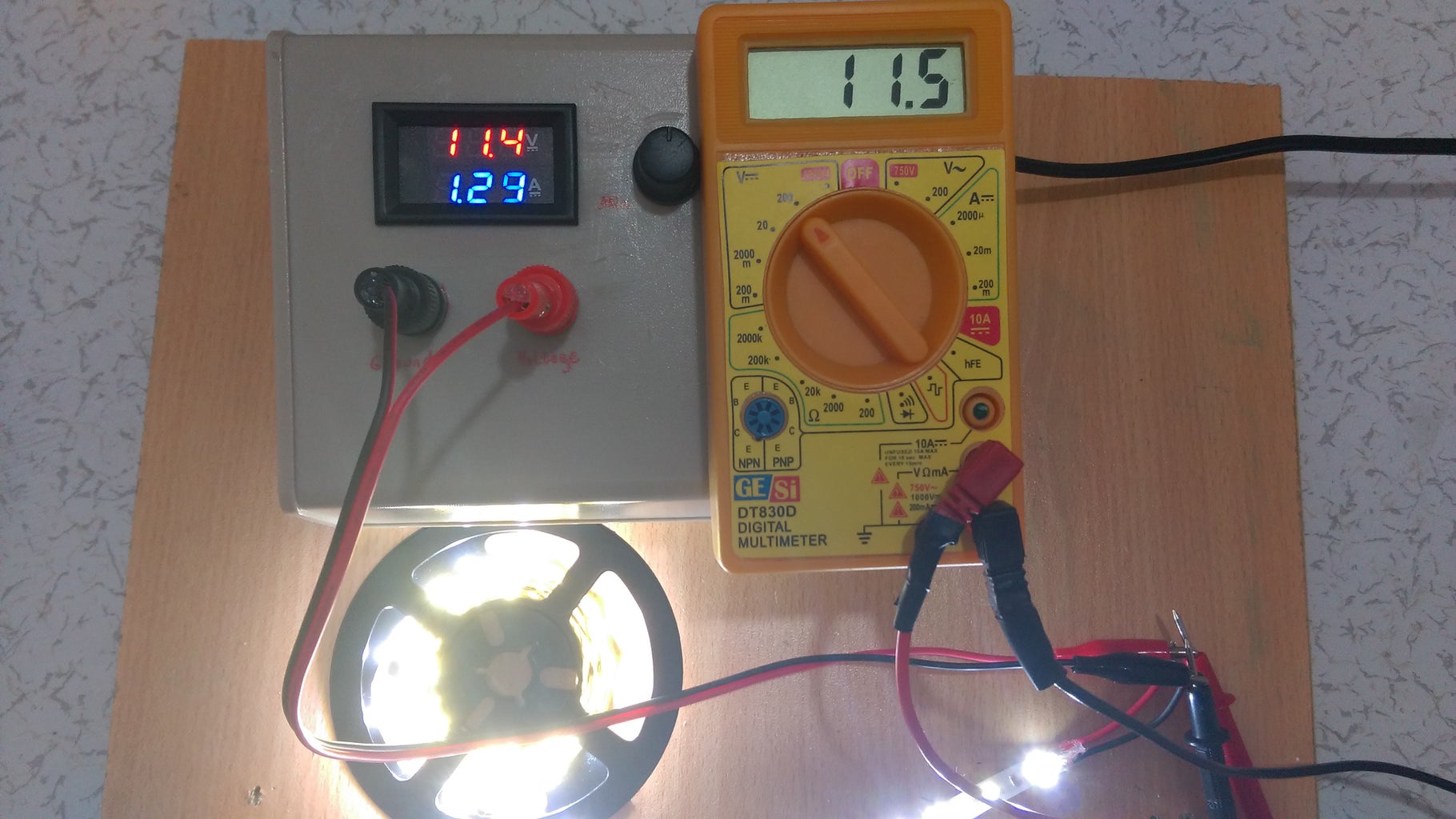 Adjustable Power Supply : 7 Steps (with Pictures) Circuit Diagram