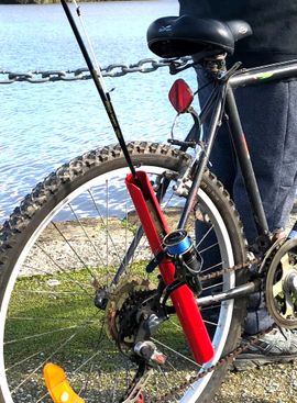 How To Carry Fishing Rods On A Bike