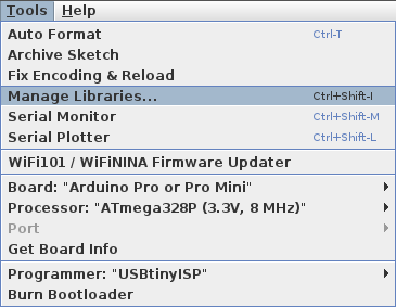 Installing U8G2 Library