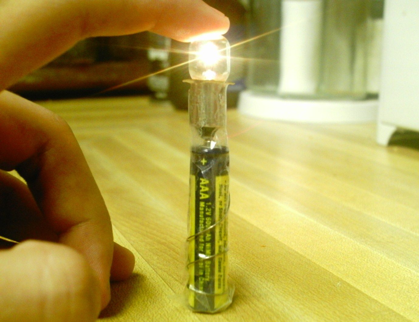 How To: Make-shift Flashlight!