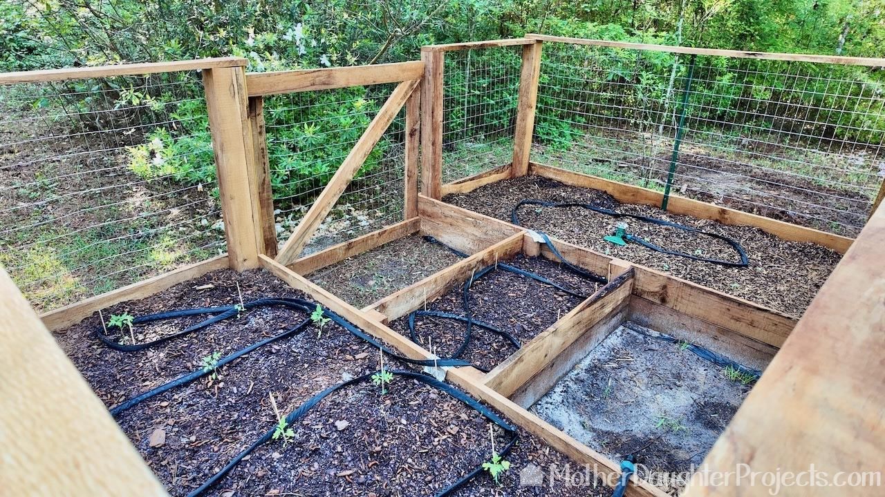 How to Build a Fenced Raised Garden Bed : 5 Steps (with Pictures ...