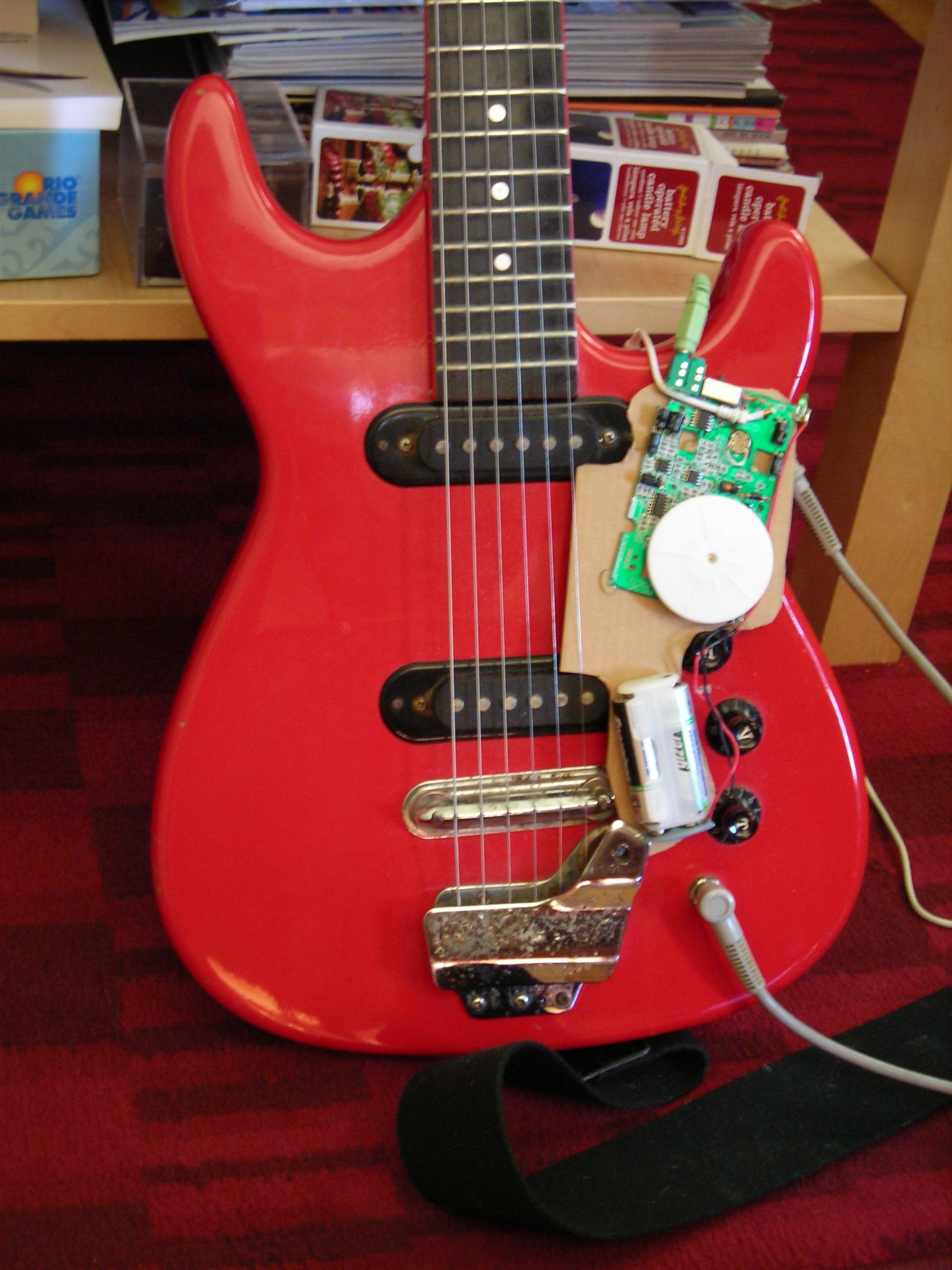 Guitar-Mounted F/X for $5!