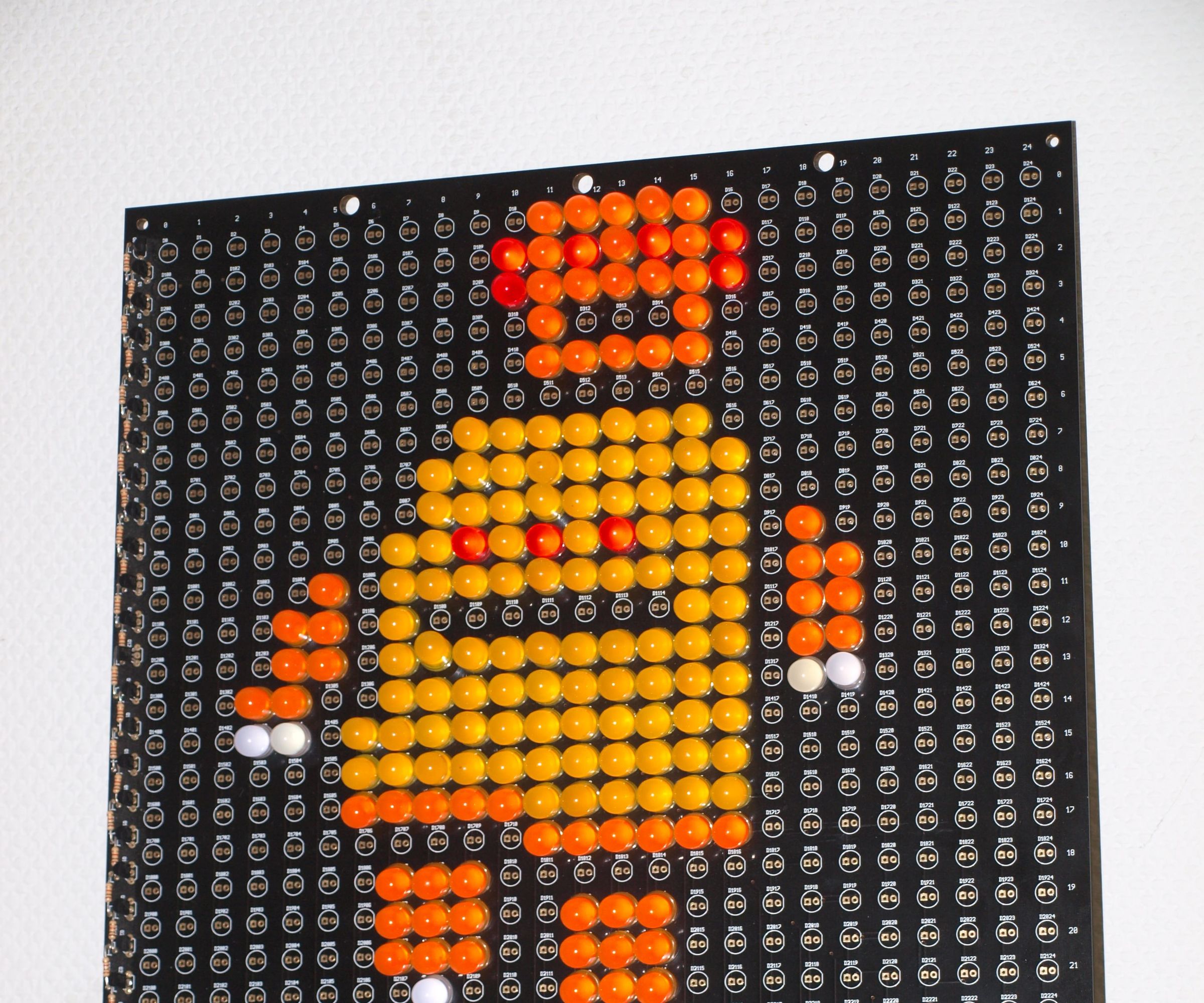 LED Robot Sign