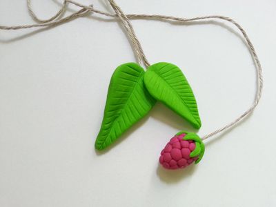 Raspberry Ornament for Jewlary and Jam Decoration