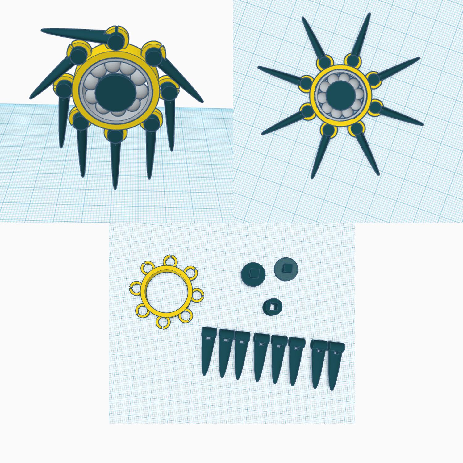 Flowed Fidget Spinner