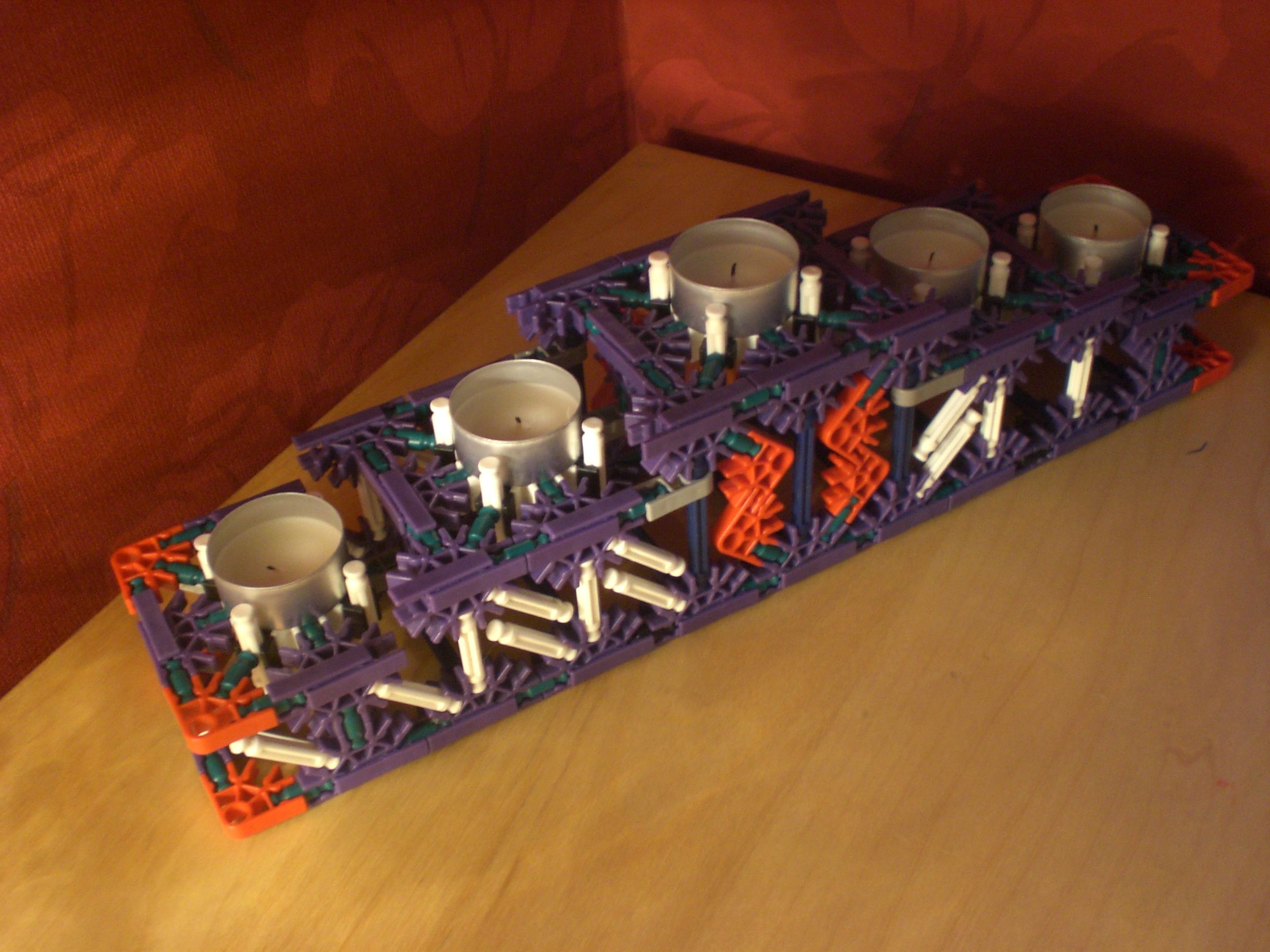 Knex Candle Holder