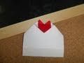 Origami: Valentine's Day Heart Envelope!