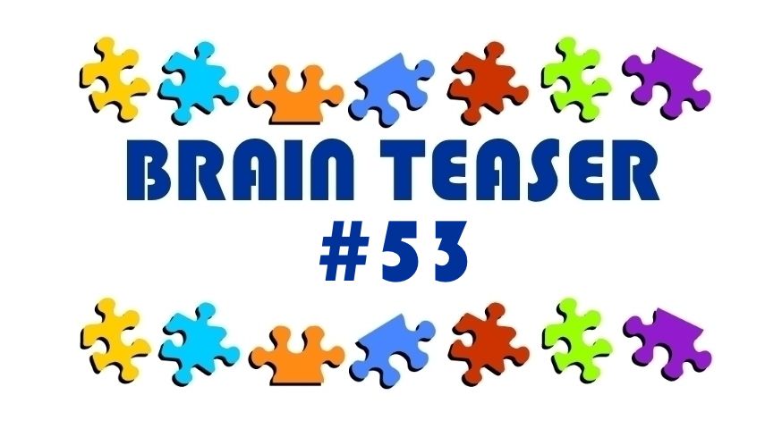 Video Brain Teaser #53