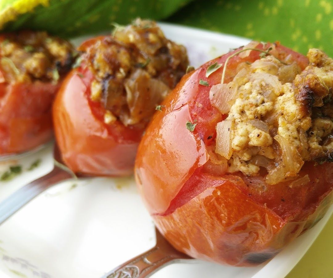 Stuffed Tomatoes in Microwave Instructables