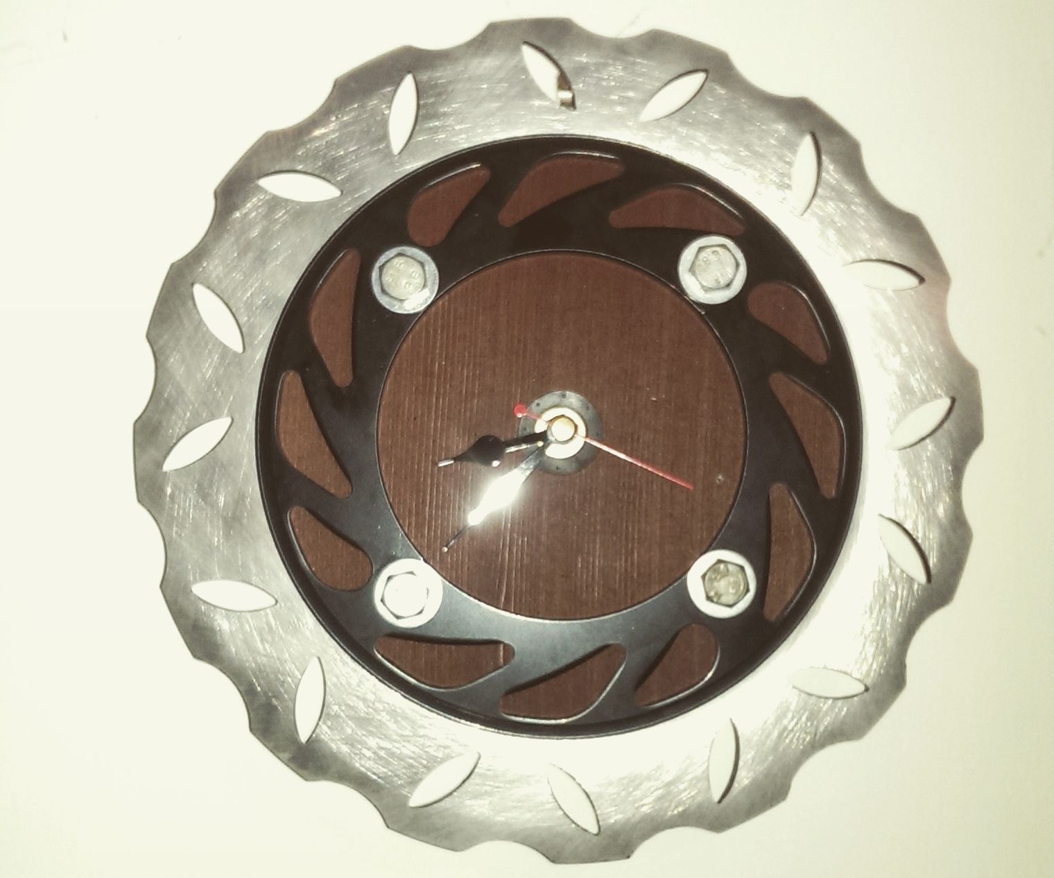 Motorbike Brake Disc Clock