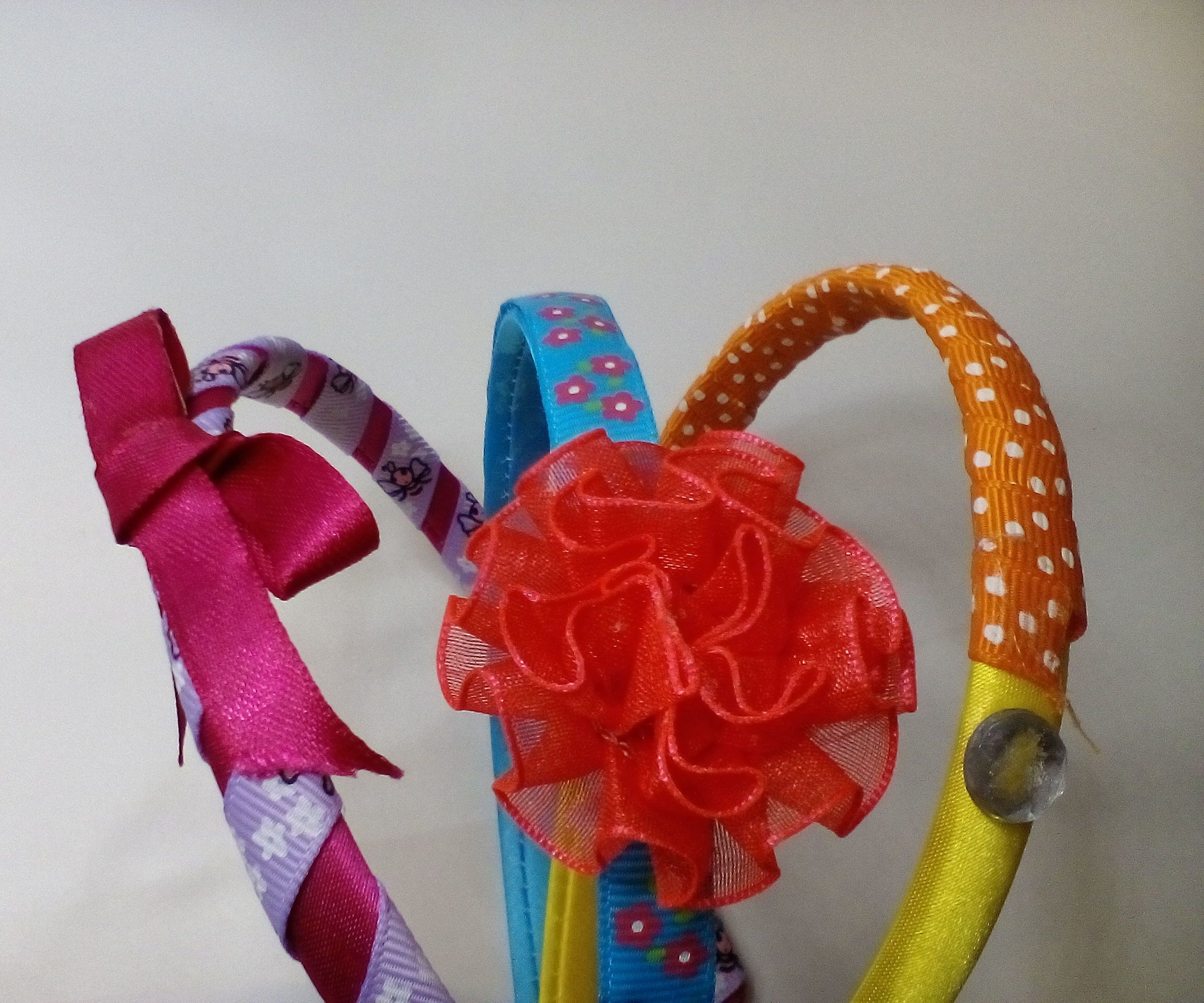 Rainbow Ribbon Hairbands