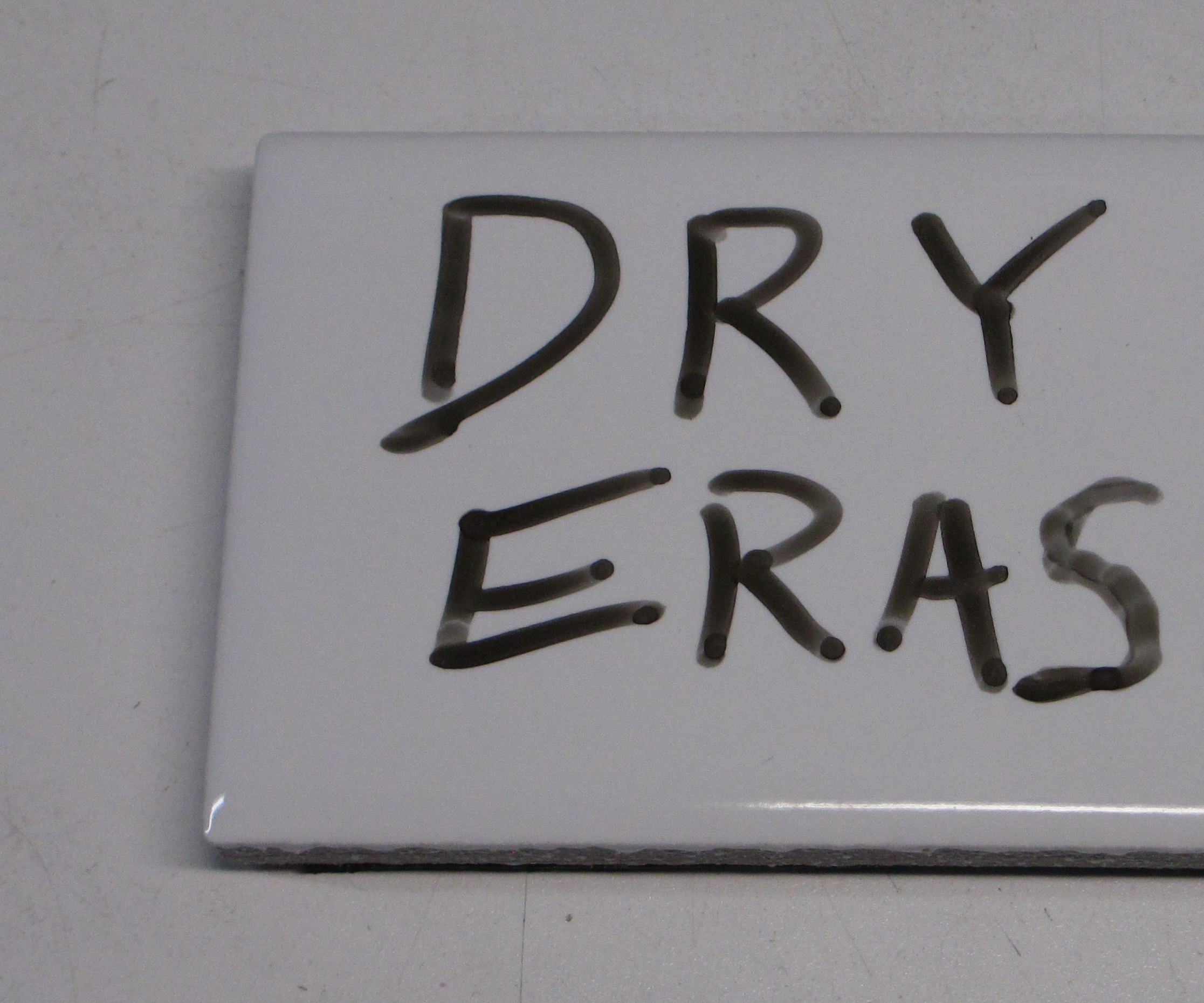 Magnetic Dry Erase Label
