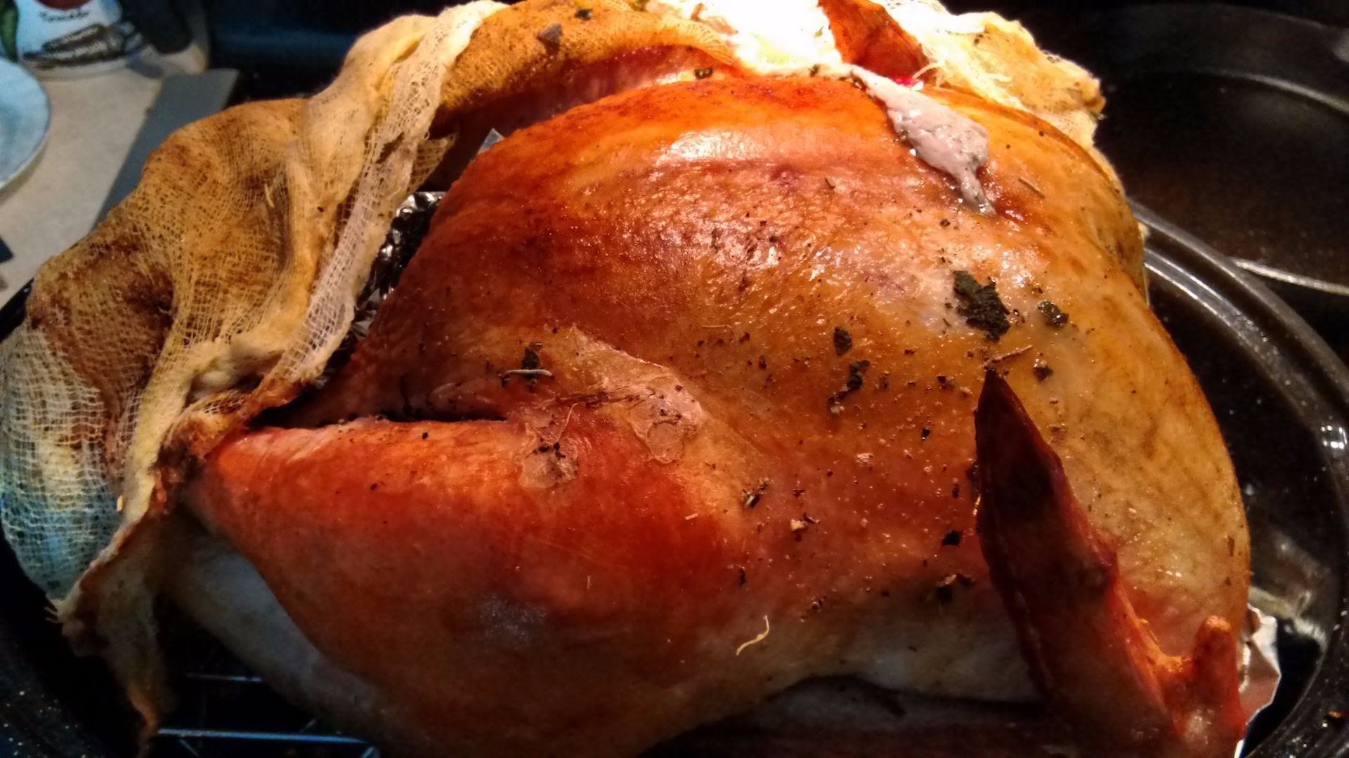 Cheesecloth Herb Roasted Turkey 13 Steps (with Pictures) Instructables