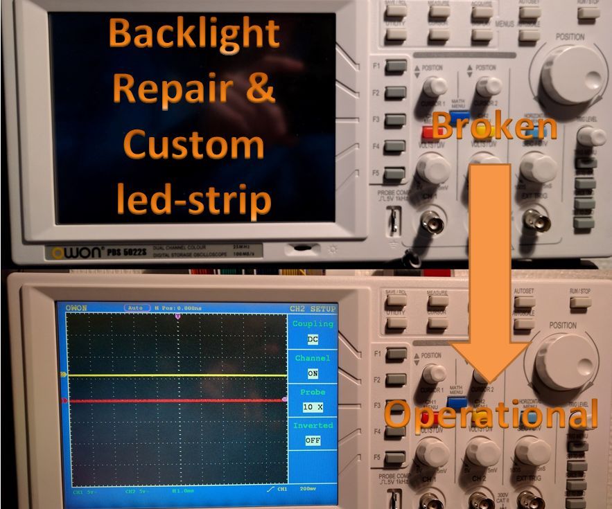 Backlight Repair / Custom Led-strip