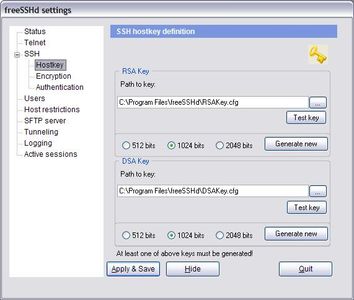 Install FreeSSH Server