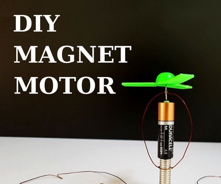 DIY: 2 Simple Magnet Motors You Can Make