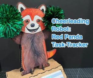 Cheerleading Robot: Red Panda Task Tracker