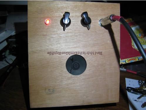 The Process of Building a Cigar Box Guitar Amp - Little Gem or the $5 Crackerbox Amp