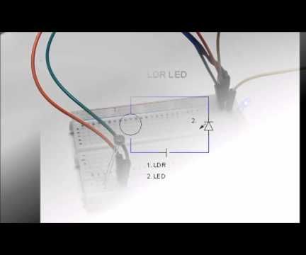 Light Sensor Form LDR and LED