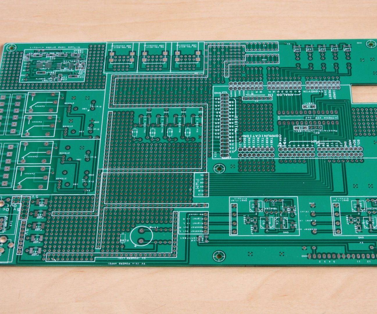 Arduino Based Hackable Prototyping Board