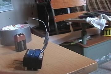 Attaching Battery
