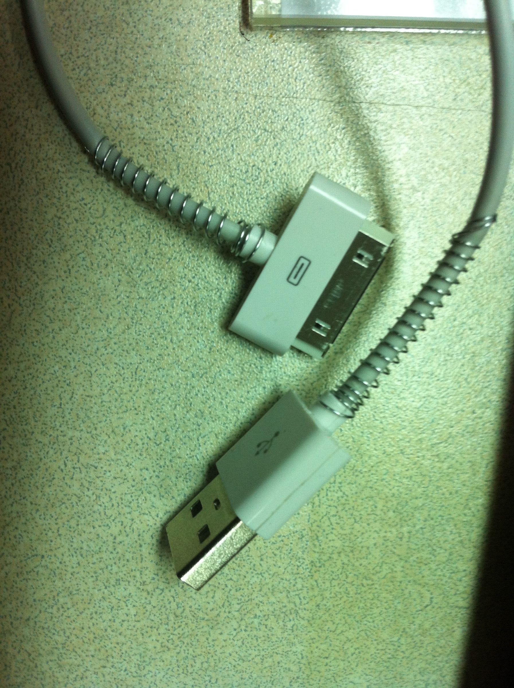 Protect Your IPhone / IPod Sync Cable