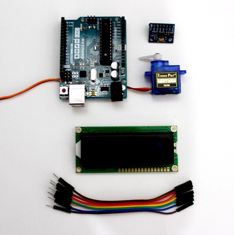 How to Use GY511 Module With Arduino [Make a Digital Compass] : 11 ...