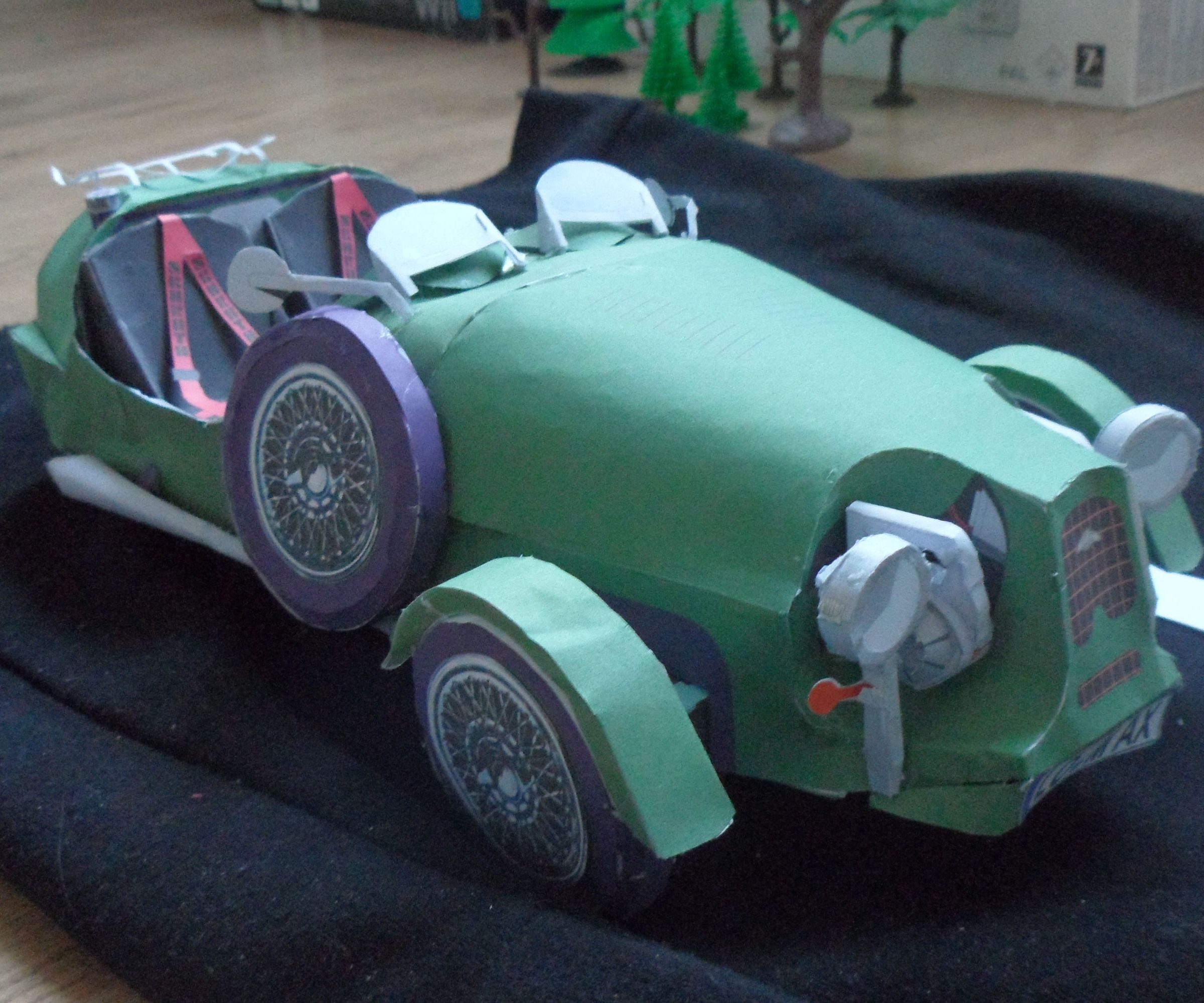 Tricyclecar Lomax Papercraft