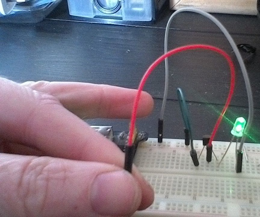 Using Your Finger As an Electrical Switch