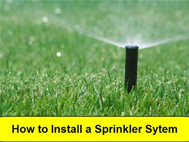 How to Blow Out a Sprinkler System