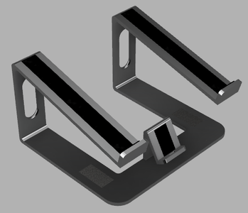 Creating a Laptop Stand Using Fusion 360!